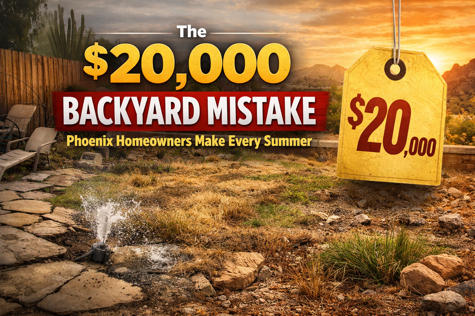 “The $20,000 Backyard Mistake Phoenix Homeowners Make Every Summer”